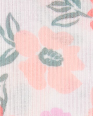 Product image 2 of Toddler Girl Floral Loose-Fit 2-Piece Pajamas