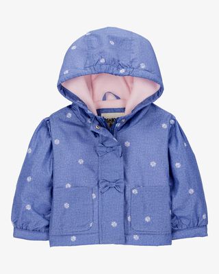 Product image 1 of Baby Daisy-Print Chambray Jacket - Blue