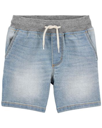 Toddler Pull-On Denim Shorts