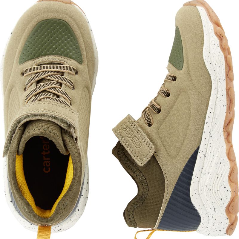 carter high top leather sneaker