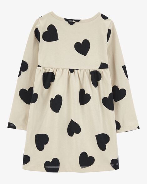 Product image 2 of Toddler Heart Jersey Dress
