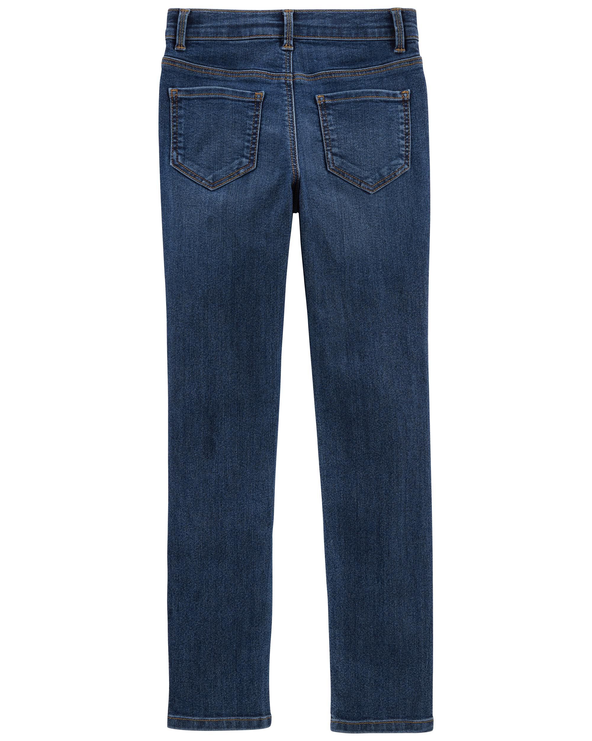 【BAON】[unisex] cat washing snap button folding wide denim J301-MID 