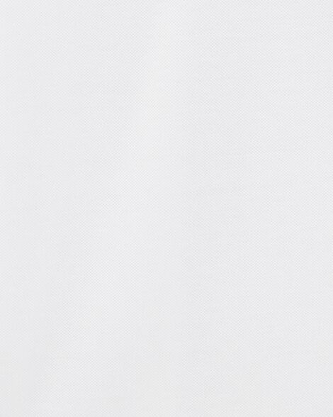 Product image 2 of Kid Pique Uniform Polo Shirt - White