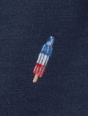 Navy - Toddler 4th Of July Pull-On Shorts, Selected