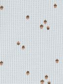 Blue - Baby 2-Piece Acorn Print Thermal Bodysuit Pant Set, Selected