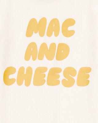Product image 2 of Toddler Mac & Cheese Short-Sleeve Graphic Tee - Ivory