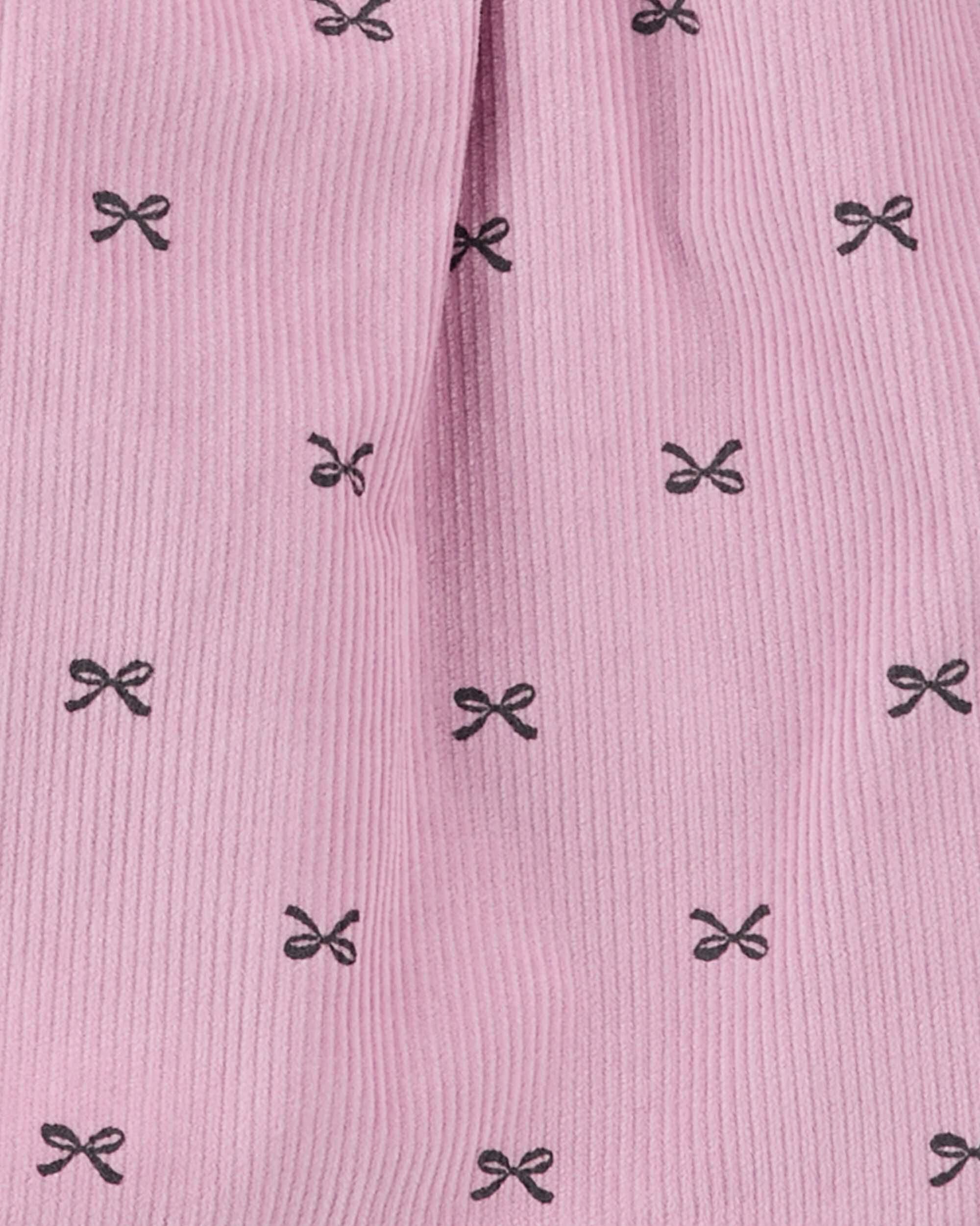 Baby 2 Piece Tee Bow Corduroy Jumper Set Carter s Carter s
