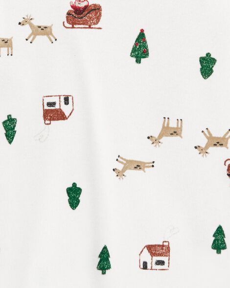  Product image 4 of Baby 3-Piece Santa Outfit Set