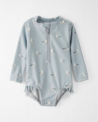 Product image 1 of Baby Recycled 1-Piece Rashguard Swimsuit