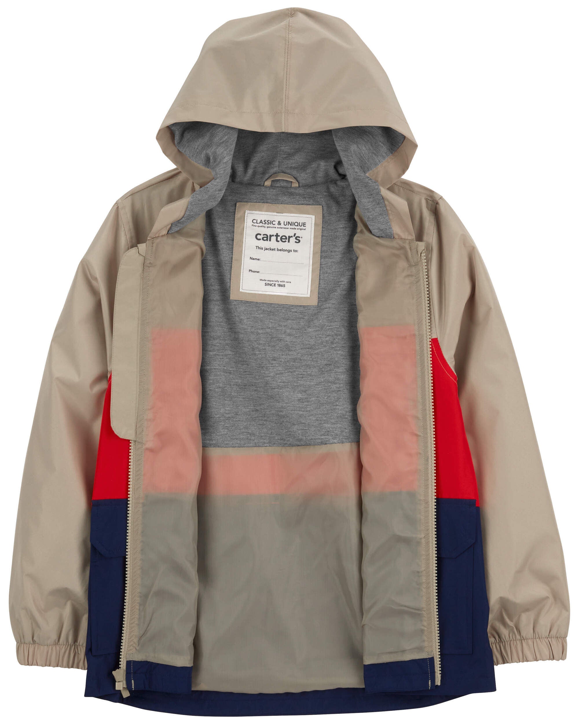 Carters raincoats for toddlers sales