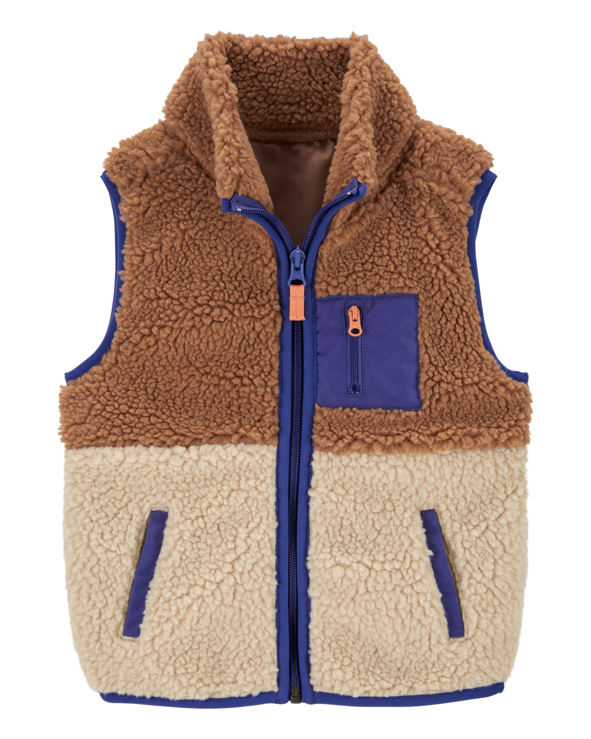 Toddler Zip-Up Sherpa Vest - Carter's | Carter's