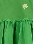 Green/Grey - Toddler 2-Piece St. Patrick's Day Top & Legging Set, Selected