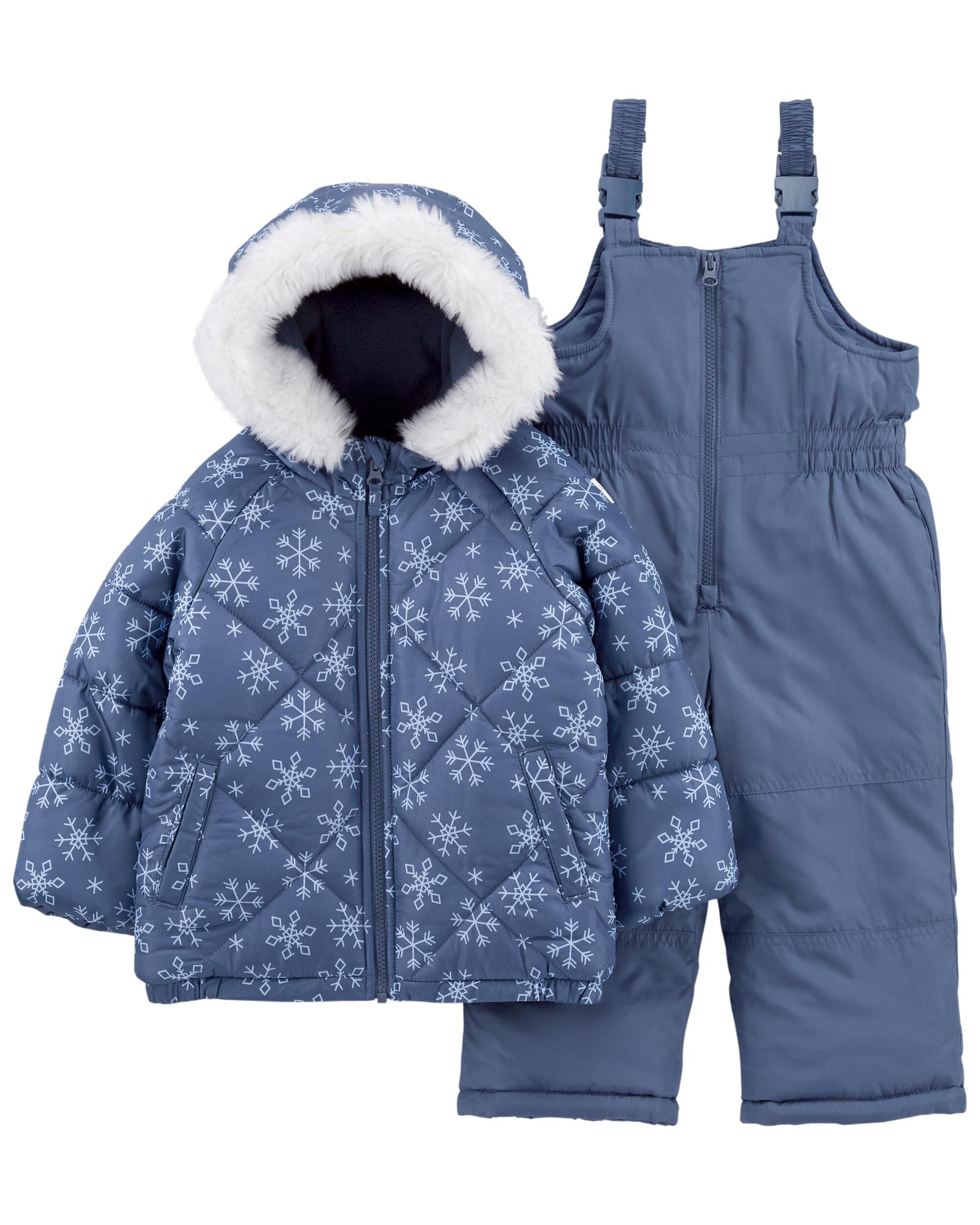 Toddler 2 Piece Snowflake Print Snowsuit OshKosh Carter s