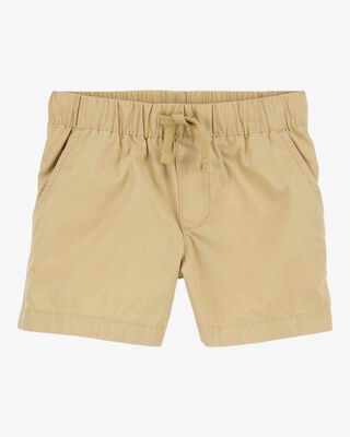 Product image 1 of Toddler Pull-On Poplin Shorts - Khaki