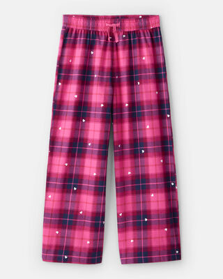 Girls Heart DreamPlush Snug Fit 2-Piece Pajamas - Red/Pink