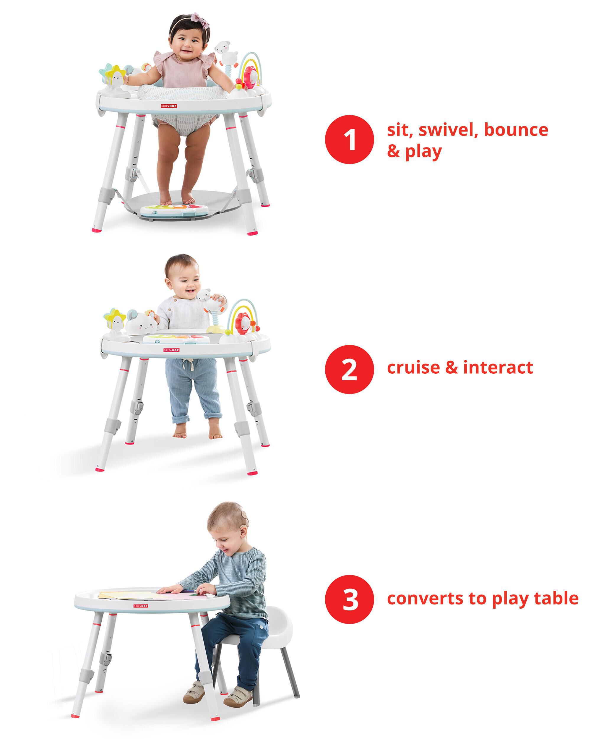 Silver Lining Cloud Baby s View 3 Stage Activity Center Carter s Carter s