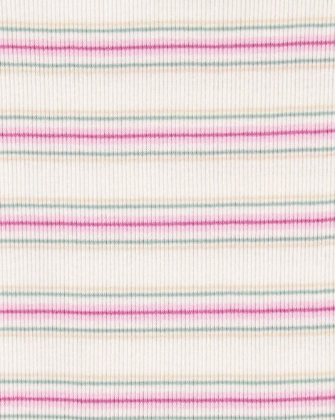  Product image 2 of Baby Short Sleeve Striped Cotton Rib Tee