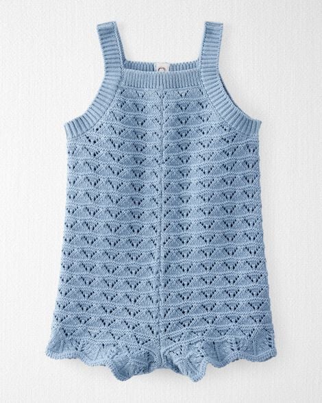 Product image 1 of Baby Organic Cotton Pointelle Romper