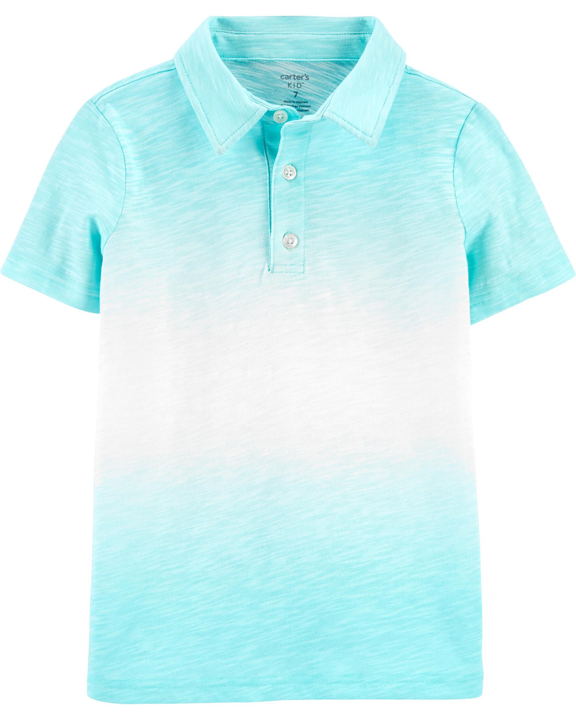 *CLEARANCE* Gradient Slub Jersey Polo