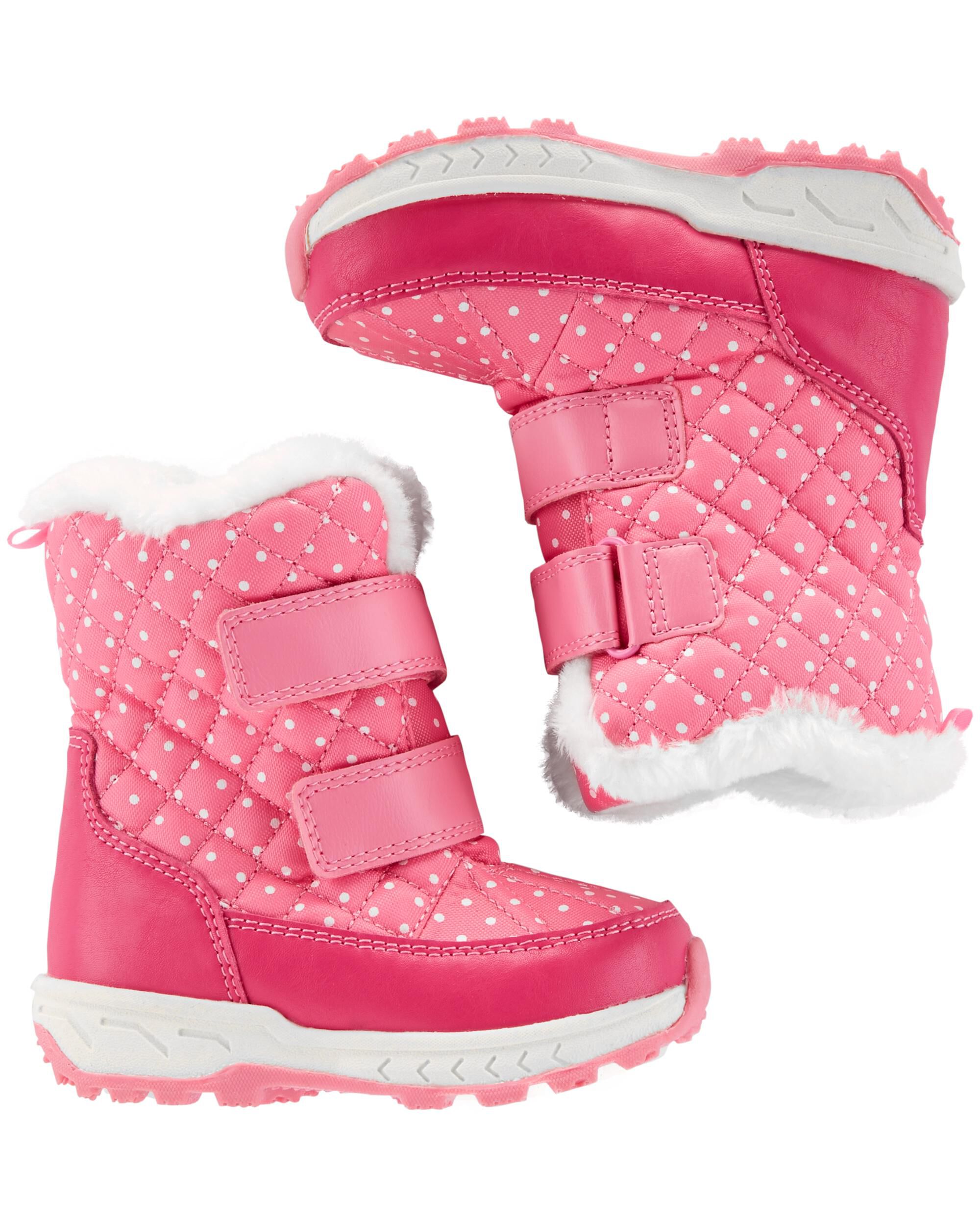 carters baby snow boots