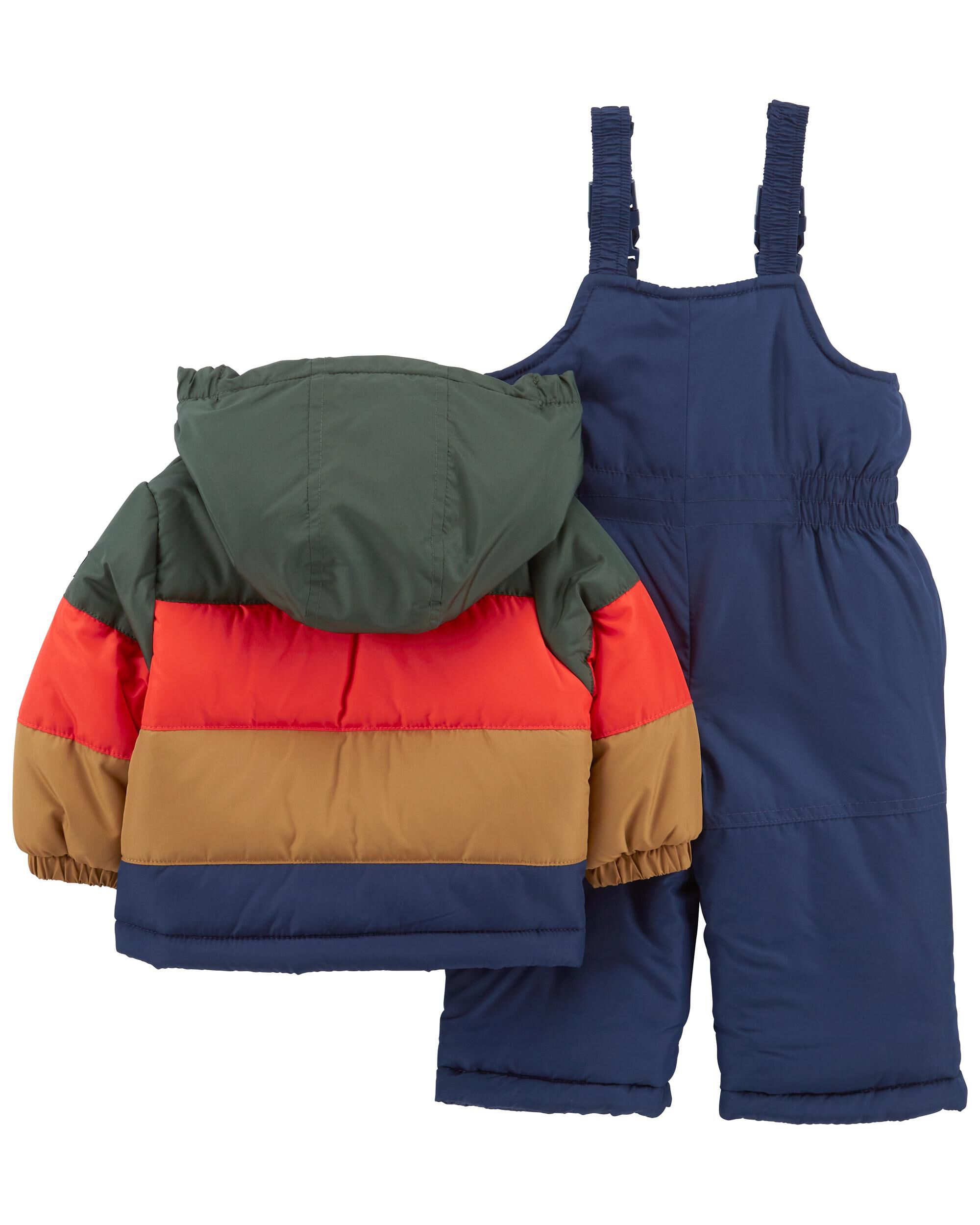 Baby 2 Piece Striped Snowsuit OshKosh Carter s