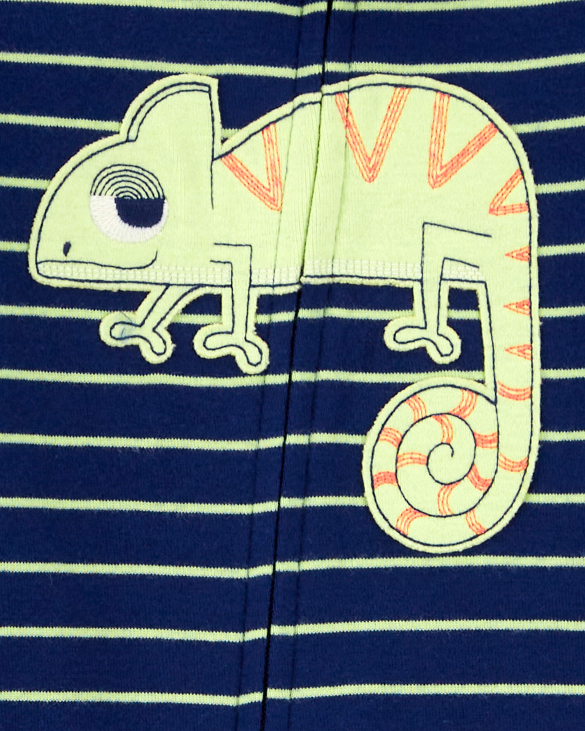 Carters Toddler 1 Piece Chameleon 100 Snug Fit Cotton Footie Pajamas The Market Place