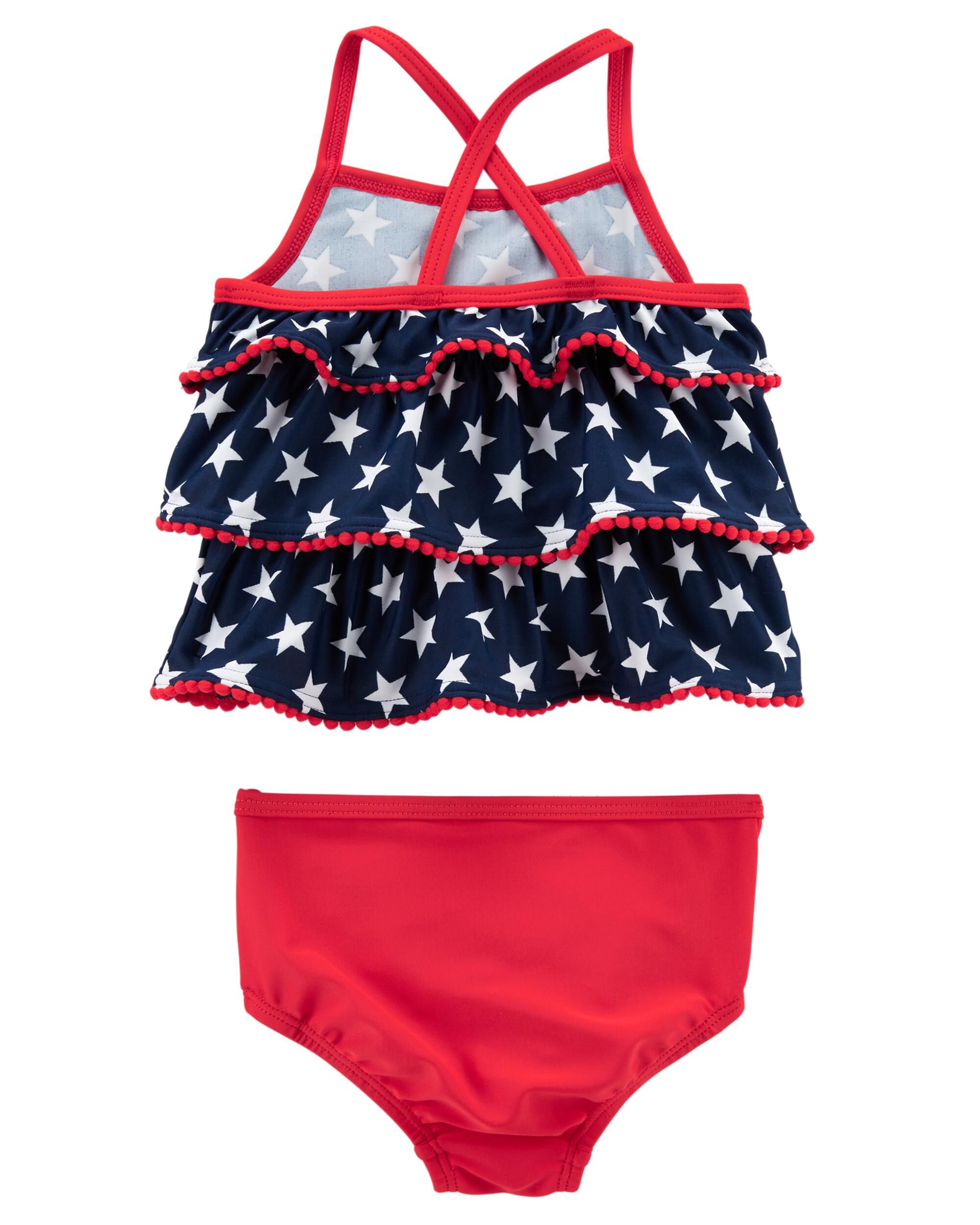 baby boy american flag bathing suit