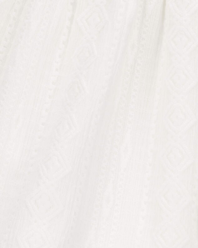 Product image 2 of Kid Pull-On Smocked Shorts - Cream