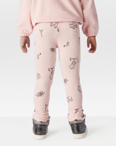  Product image 3 of Toddler 2-Pack Printed Leggings Set