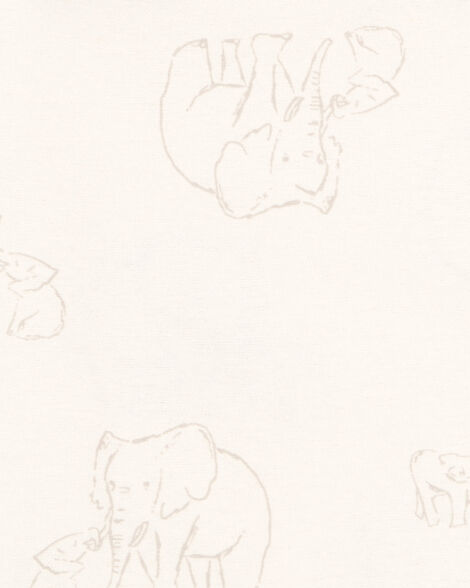 Product image 5 of Baby 4-Pack Elephant Receiving Blankets