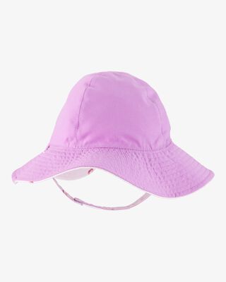 Product image 2 of Baby Heart Print Reversible Swim Hat - Purple