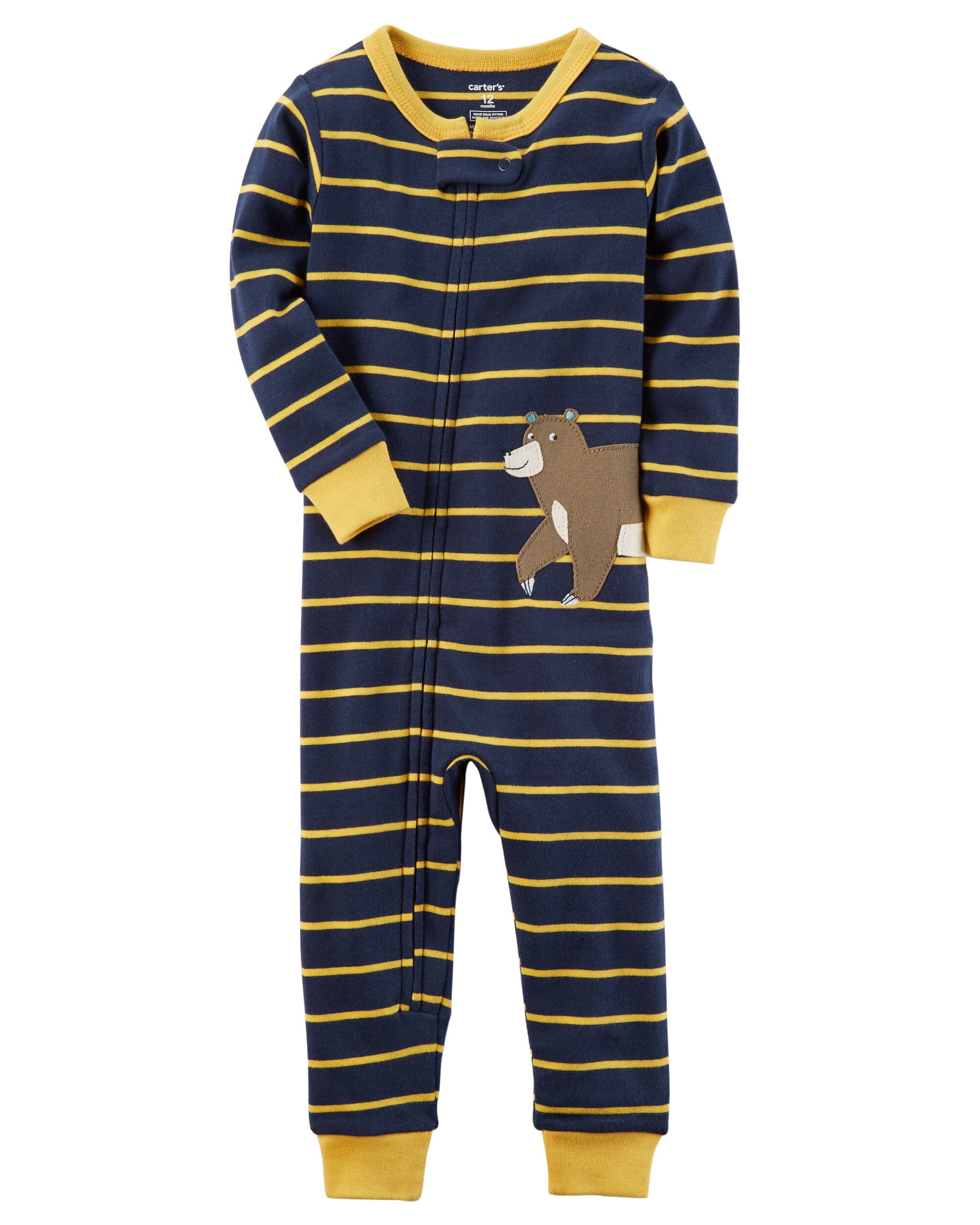 carter's bear pajamas