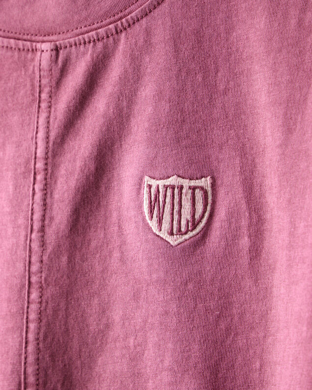 Product image 2 of Boys Wild Cotton Short-Sleeve Tee - Red