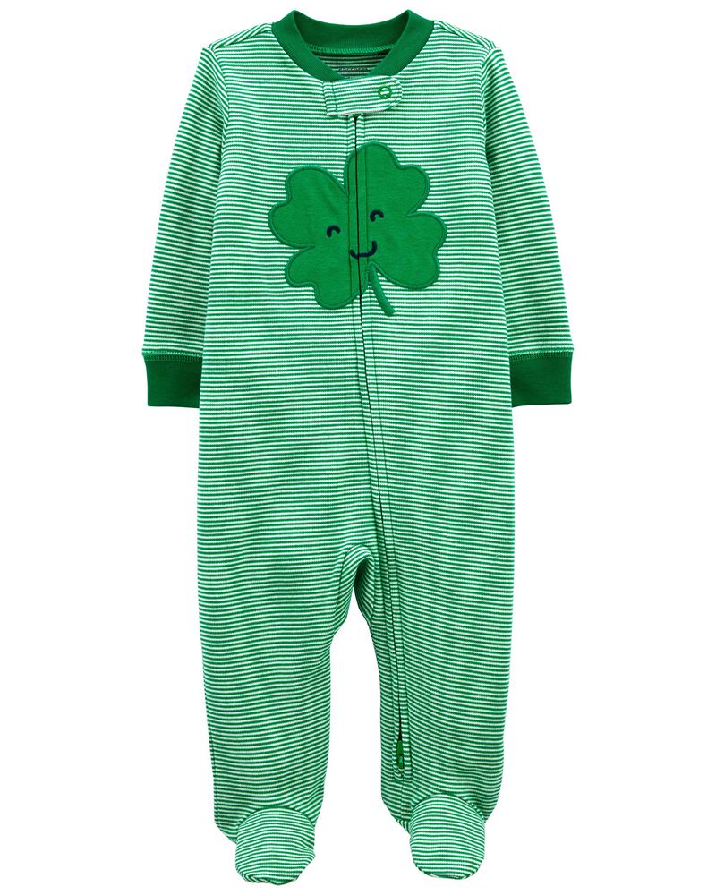 St. Patrick's Day Zip-Up Cotton Sleep & Play | carters.com