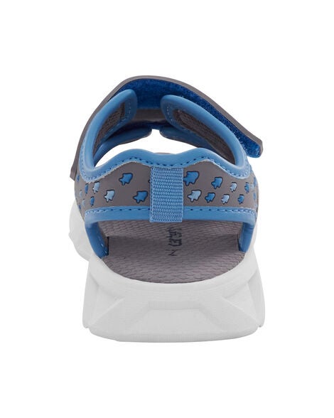  Product image 4 of Toddler Shark Light-Up Sandals
