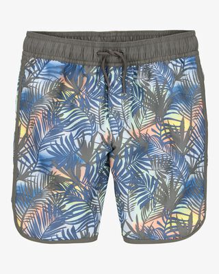 Product image 1 of Kid Tropical-Print Pull-On Swim Trunks
