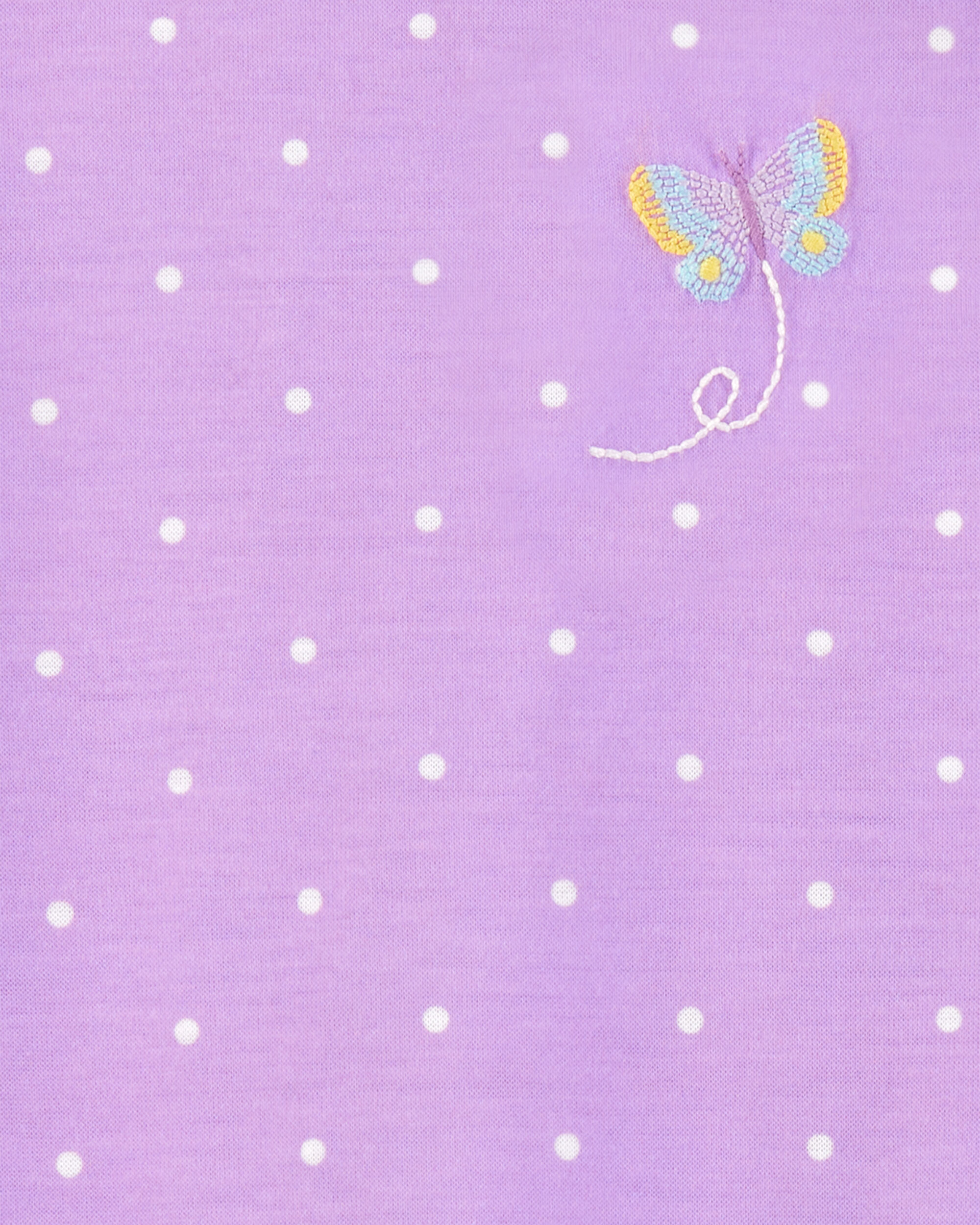 Girls 2-Pack Butterfly Nightgowns - Purple