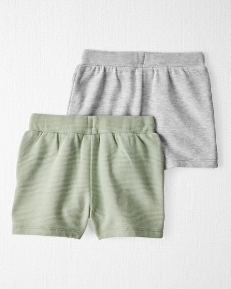  Product image 4 of Toddler 2-Pack Organic Cotton Shorts