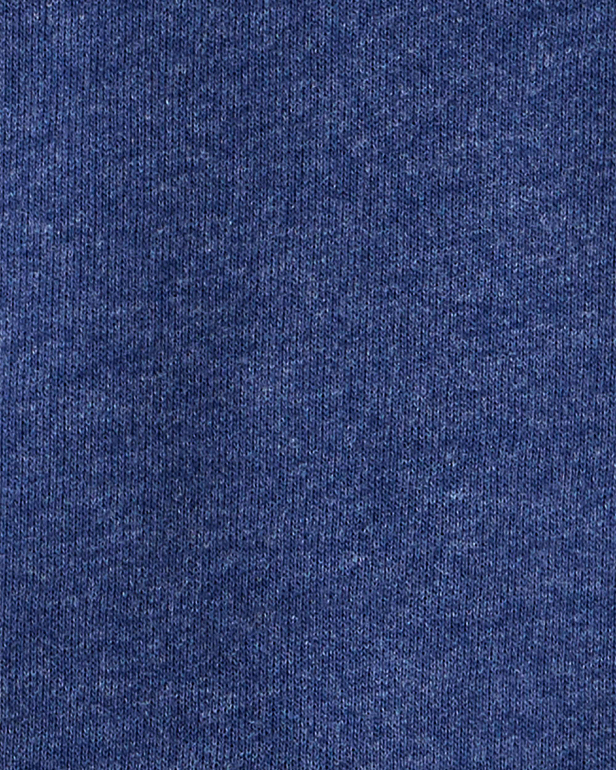 Toddler Boy Solid Fleece Long-Sleeve Hoodie - Navy