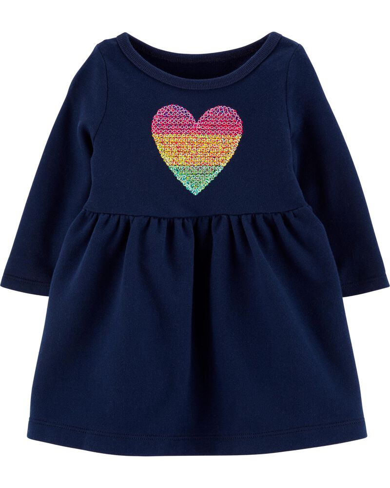 Sequin Heart Dress Carters Com