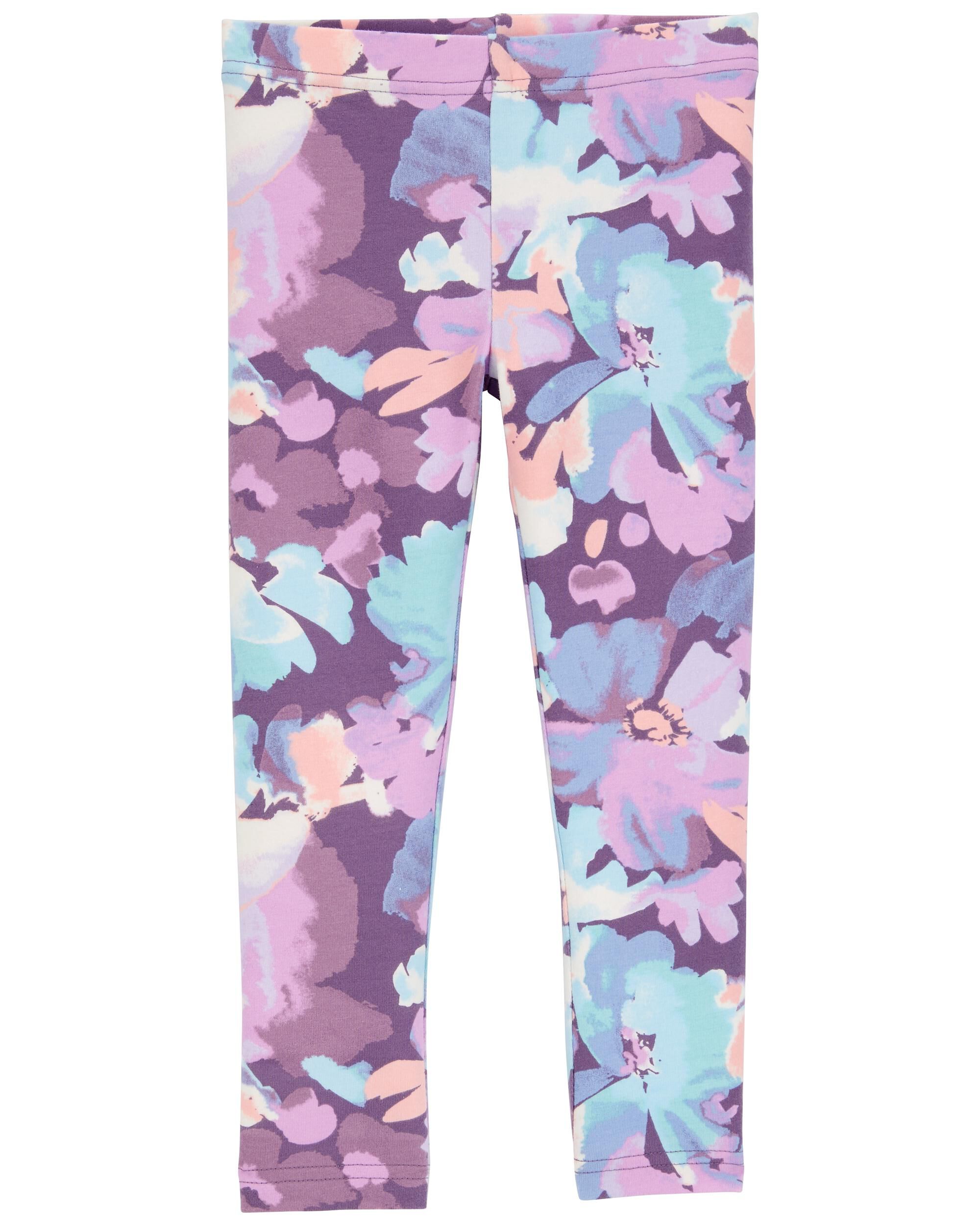 Toddler Floral Knit Leggings Floral OshKosh Carter s