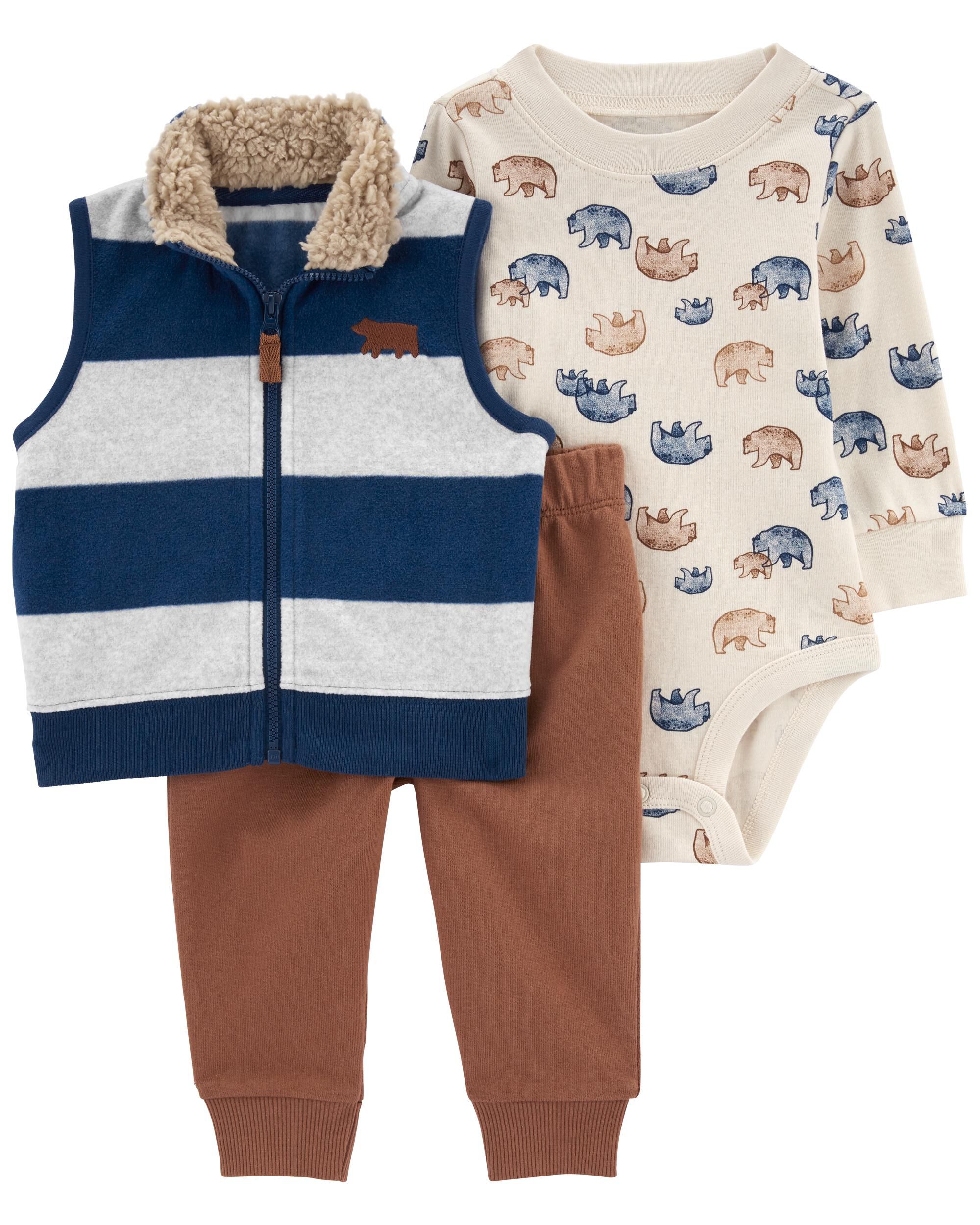 Striped baby vest top