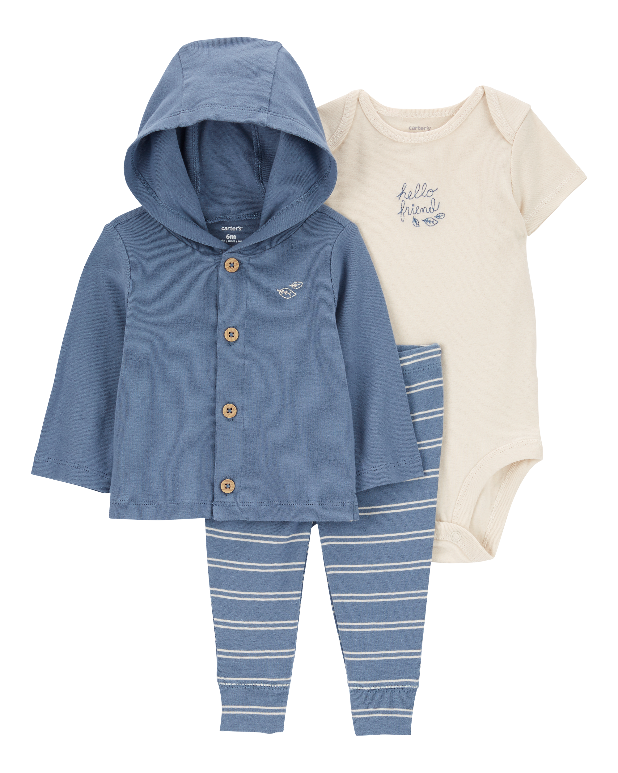 Baby 3-Piece Little Cardigan Set