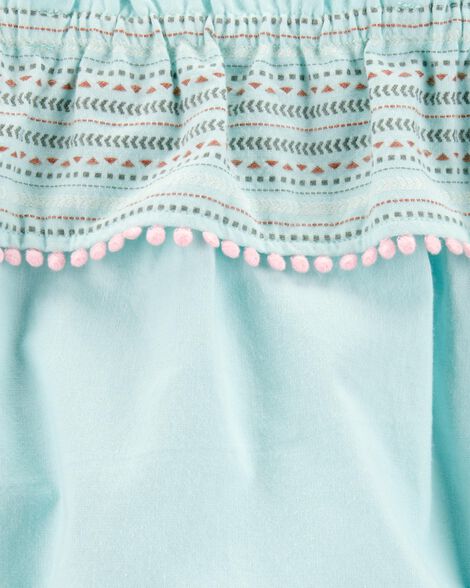  Product image 4 of Baby Ruffle Bubble Romper - Blue
