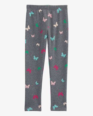 Product image 2 of Kid Butterfly Cozy Fleece Leggings