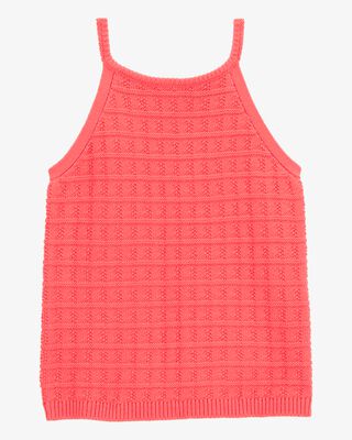 Product image 1 of Kid Sweater Knit Tank Top - Orange