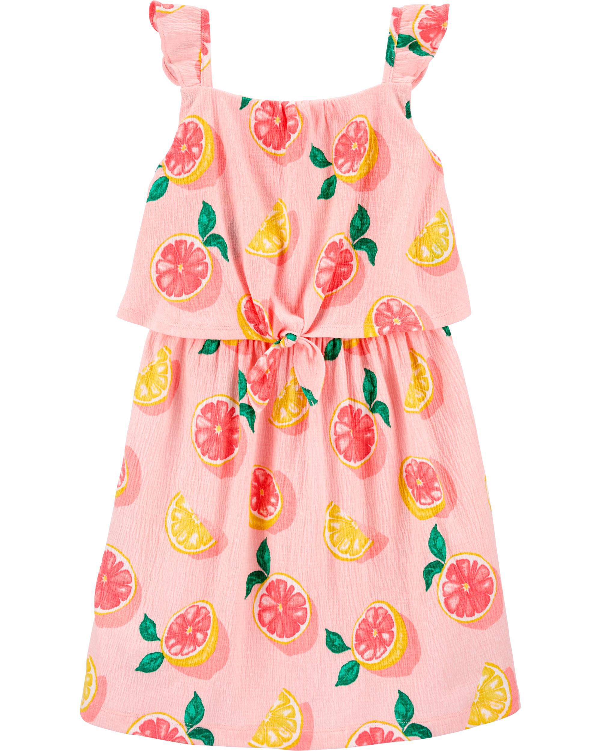 carters pink dress