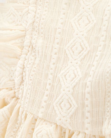 Baby Striped Tiered Dress