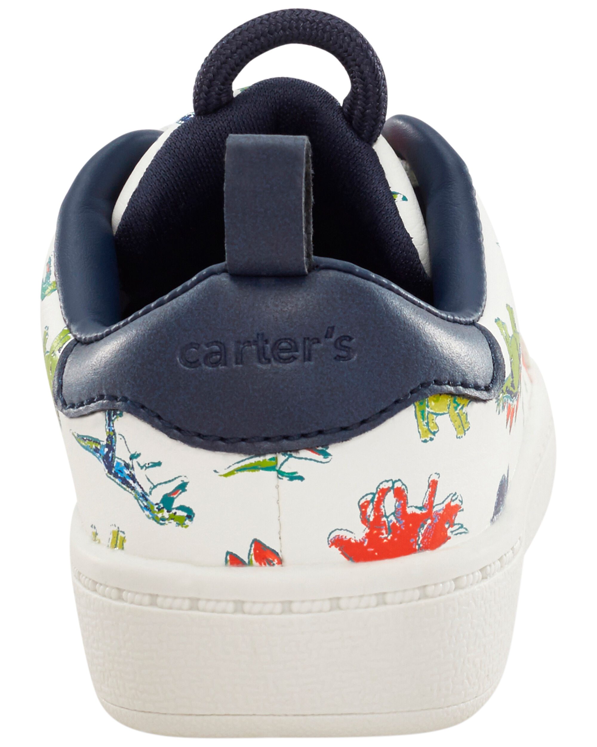 White Toddler Carter's Dinosaur Casual Sneakers | carters.com