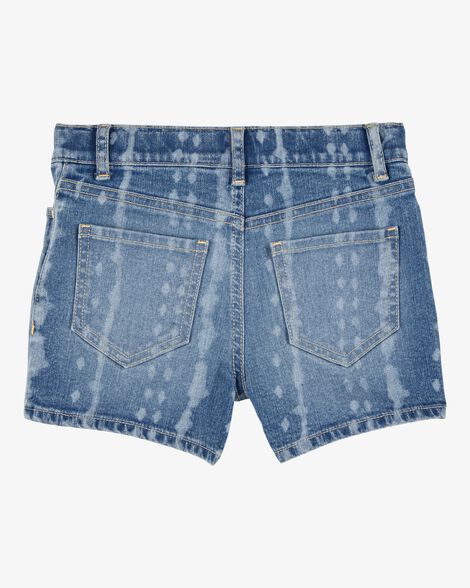 Product image 2 of Kid Iconic Denim Short - Blue Ozone Wash